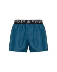 Versace Blue Swim Shorts for men
