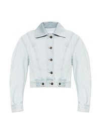 Givenchy Blue Short Denim Jacket