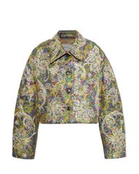 Dries Van Noten Green 'Vondero' Jacket