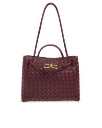 Bottega Veneta Purple Bag 'Andiamo'