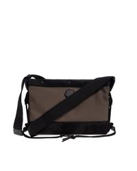 Moncler Black Shoulder Bag 'New Tech' for men