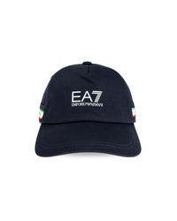 EA7 Blue Baseball Cap