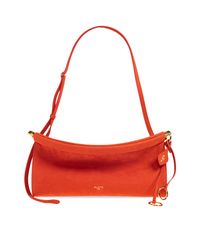 Alaïa Red Shoulder Bag 'Le Click Medium'