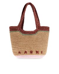 Marni Brown Bag With Logo