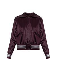 KENZO Purple Jacket With Embroidered Logo