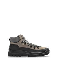 Bogner Black Snow Boots With Retractable Spikes for men