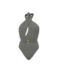 Balmain Black One-Piece Swimsuit