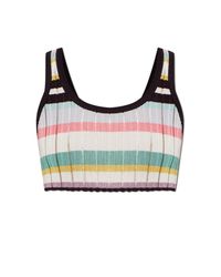 Alaïa Gray Short Top