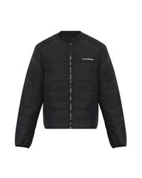 Acne Black Down Jacket for men