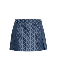 MICHAEL Michael Kors Blue Printed Skirt