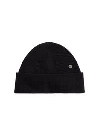 Acne Black Wool Hat