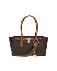 MICHAEL Michael Kors Brown Shoulder Bag "Hamilton Moderne"