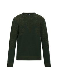 Etro Green Crew Neck Sweater for men