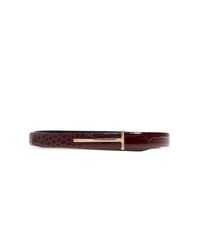 Tom Ford Red Leather Belt