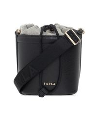 Furla Black 'vertigine Mini' Shoulder Bag