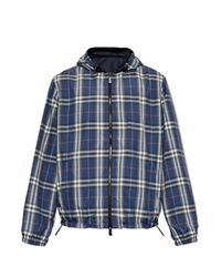 Burberry Blue Reversible Jacket 'Newport' for men