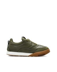 Givenchy Green Sports Shoes With Logo for men