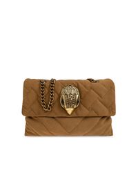 Kurt Geiger Brown Macro Kensington Bag