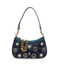 Kurt Geiger Blue "Sloane" Bag