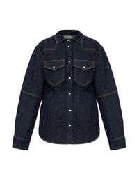 Gestuz Blue 'Gzmae' Denim Shirt