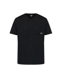 Loewe Black T-Shirt With Logo for men
