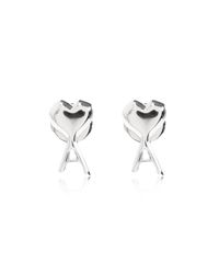 AMI Metallic Brass Earrings