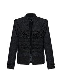 Balmain Black Tweed Blazer for men