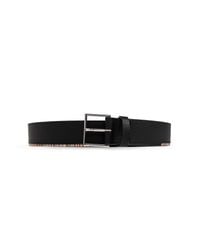 Paul Smith Black Leather Belt for men