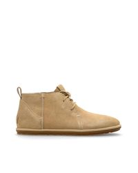 Ugg Brown 'Classic Deconstructed Lace-Up' Shoes