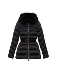 Moncler Black Quilted Jacket "Cupidone"