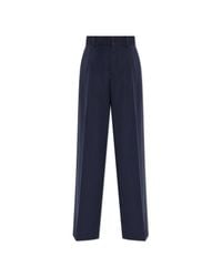 DSquared² Blue Wool Trousers