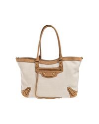 Balenciaga Natural Bag 'Le City Beach Medium'