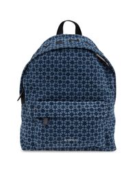 Givenchy Blue Backpack With Monogram for men