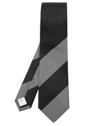Burberry Multicolor Silk Tie Grey for men