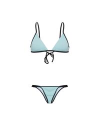 Balmain White Two-Piece Swimsuit
