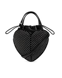 ROTATE BIRGER CHRISTENSEN Black Heart-Shaped Bag