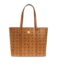 MCM Brown 'Toni Medium' Shopper Bag