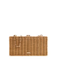 Cult Gaia Brown Backgammon Clutch