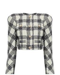 Vetements Black Tweed Blazer With Lurex Thread