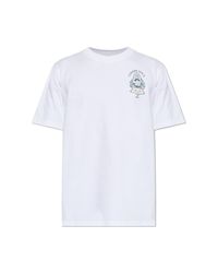 Casablanca White T-Shirt With Colorful Print for men