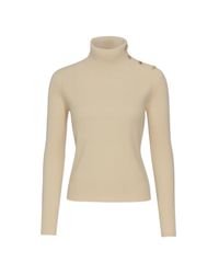By Malene Birger Natural Wool Sweater 'Vanille'