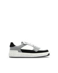 Balmain White Sport Shoes 'B-Court' for men