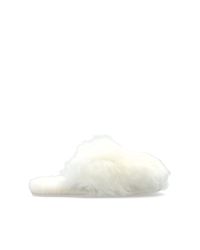 Ugg White Slippers "W Scuffette Chalet"