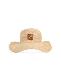 Fendi Natural Straw Hat