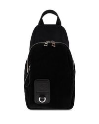 Loewe Black "Flex" Single-Shoulder Backpack for men