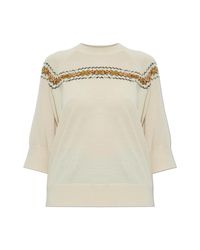 Dries Van Noten Natural Top 'Tuano'