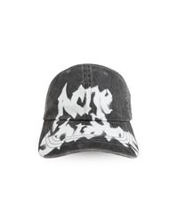 Acne Black Baseball Cap