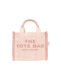 Marc Jacobs Pink Jacquard 'Small The Tote Bag' Shopper