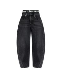 Alexander Wang Blue Loose-Fit Jeans