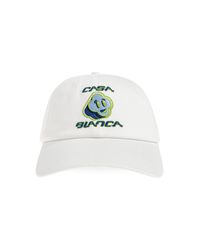 Casablanca White Baseball Cap